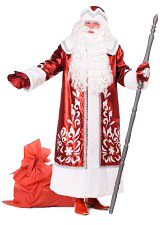 Костюм Деда Мороза, костюм Снегурочки от производителя!