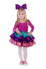 Кукла ЛОЛ (LOL) с бантом, костюм для девочки