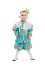 Карнавальный костюм маленького принца с короной
