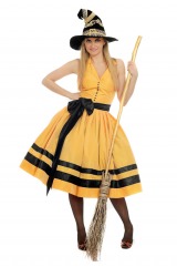 Ведьмочка в желтом платье