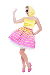 Ретро платье «Пинк-бэл кадиллак» – Стиляги и ретро, прокат костюмов